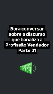 O discurso que banaliza a Profissão Vendedor!

Precisamos falar sobre isso

Atendendo a pedidos do stories direto pro feed. 

Parte 01.

#deborasimoespalestrante